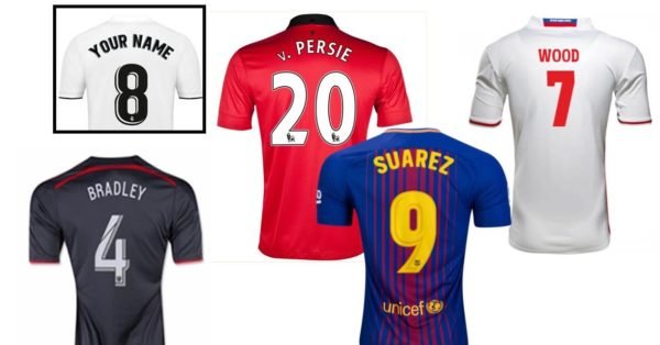 Football Shirt Printing Leamington SPA