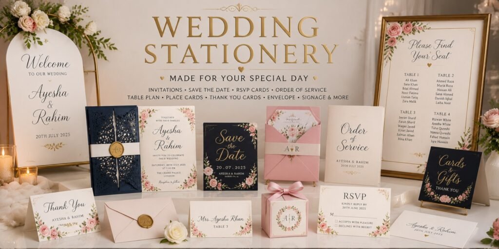Wedding Stationery Printing Leamington SPA